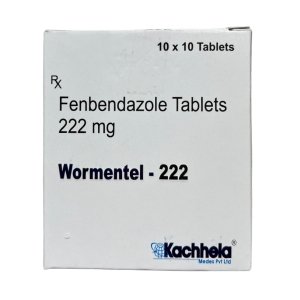 Fenbendazole 222mg (Wormentel) Tablets
