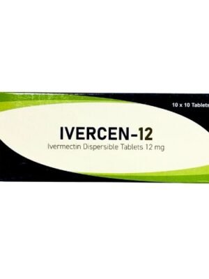 Ivermectin 12mg Tablets (Ivercen)