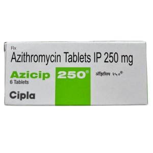 Azicip 250 Tablet (Azithromycin 250mg)