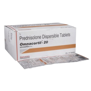 Omnacortil 20 Tablet (Prednisolone 20mg)