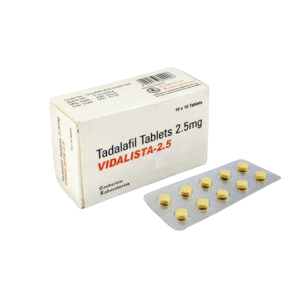 Vidalista 2.5 Tablet (Tadalafil 2.5mg)