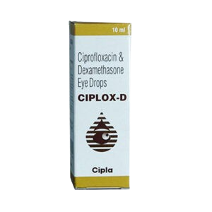 Ciplox D Eye Drop (Ciprofloxacin & Dexamethasone)