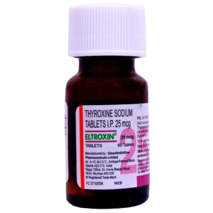 Eltroxin 25 Tablet (Thyroxine Sodium 25mcg)