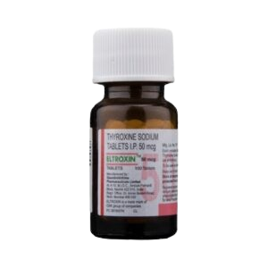 Eltroxin 50 Tablet (Thyroxine Sodium 50mcg)