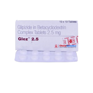 Glipizide 2.5mg (Glez) Tablets