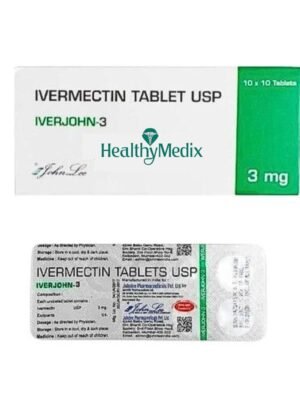 Ivermectin 3mg (Iverjohn-3) Tablets