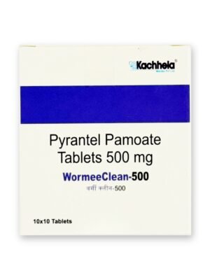 Pyrantel Pamoate 500mg (WormeeClean – 500) Tablets
